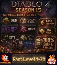 DIABLO 4 SEASON 15 Power Leveling Boss Mats ...
