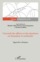 L'accueil Des Affects et Des éMotions En Formation et Recherche | Cifali (U. A.)