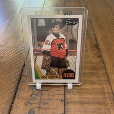 Ron Hextall Philadelphia Flyers O-Pee-Chee 1987 Rookie Card #169.. rookie card picture