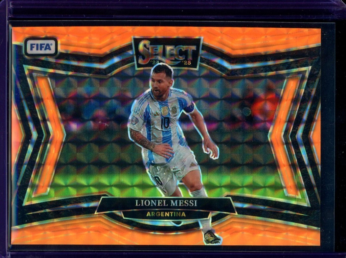2024-25 Panini Select FIFA #244 Lionel Messi Orange /125