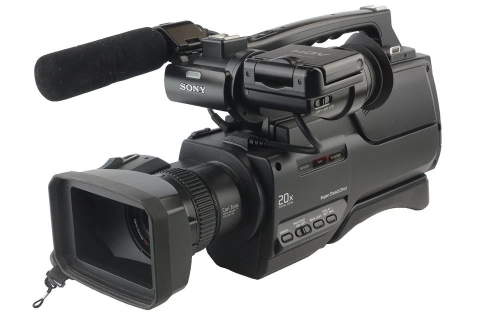 Sony HVR-HD1000E PAL Full HD , HDV Camcorder Handycam MiniDV +DV-IN/OUT "TOP" - Bild 3 von 4