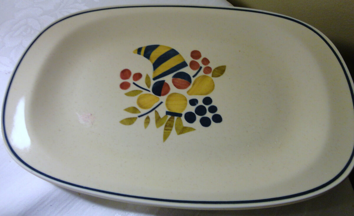 NORITAKE ABUNDANCE VERSATONE II # B333W15 OVAL SERVING NORITAKE ABUNDANCE VERSATONE II # B333W15 OVAL SERVING