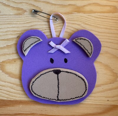 12 PURPLE Baby Shower Girl Party Favor Pins   Perfect Keepsake Gifts for Guests!