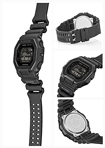 CASIO G-Shock G-Lide GBX-100NS-1JF Moon Tide Data Black CASIO G-Shock G-Lide GBX-100NS-1JF Moon Tide Data Black