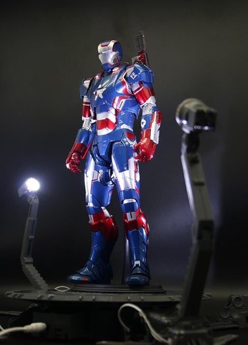 9.5" Rotating Stand Base for Gundam 1/144 1/60 1/100 RG PG MG model USB LED - Picture 14 of 14