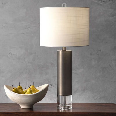 nuLOOM Warwick Contemporary Gray Table Lamp
