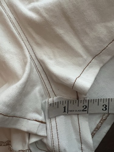 NWT! Le Lis Womens Size LARGE Montana Strapless White Denim Romper Shorts! - Picture 18 of 18