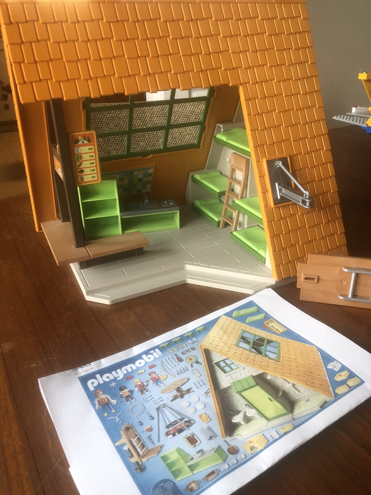 playmobil 6887 summer fun camping lodge