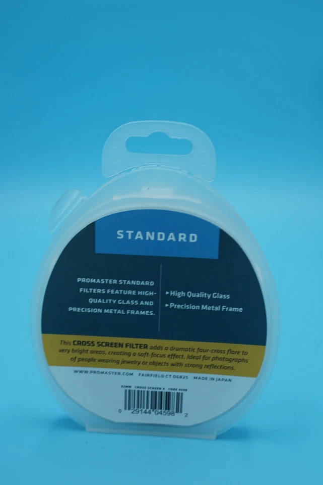 ProMaster62mm Cross Screen Filter - 4 Point #4598 - Image 2 of 3