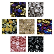 Rutkovsky 111-01351 Ripple Pressed Beads Czech Glass 12mm Size 15g Pack