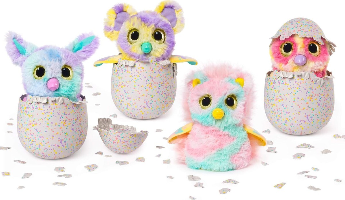 Hatchimals Mystery Hatch of Fluffy Interactive Characters From