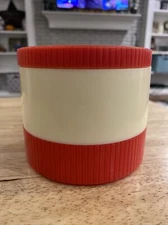 Aladdin 7000Red Insulated Soup Thermo Jar Insulated Canister Freeze Lid Vintage