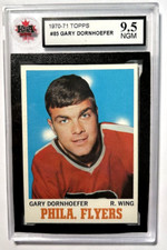 1970-71 Topps #85 Gary Dornhoefer | KSA GRADED MINT 9.5
