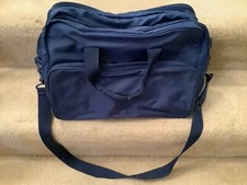 Vintage Diaper bag navy nylon 90s Lands End 