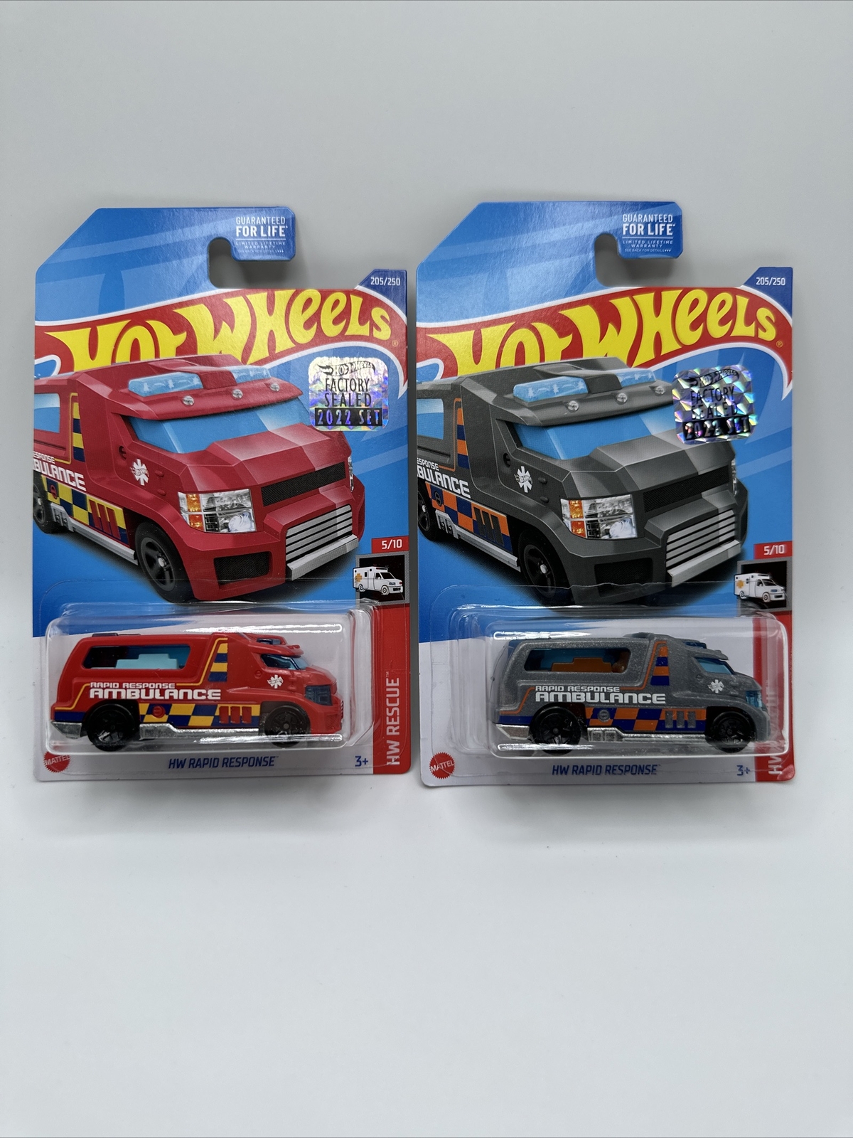 Hot Wheels HW Rapid Response Lot Of 2 From 2022 Factory Set