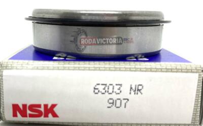 NSK JAPAN 6303 NR C3 Deep Groove Ball Bearing - Snap Ring