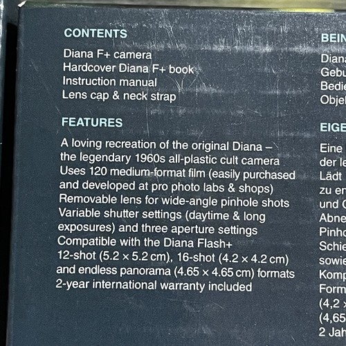 Brand New Lomography Diana F+ Camera - Picture 8 of 15