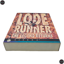 Jeu Vidéo LODE RUNNER Pour Fujitsu FM-7 - Import Japon Boîtier D'origine - Bon état Rétro