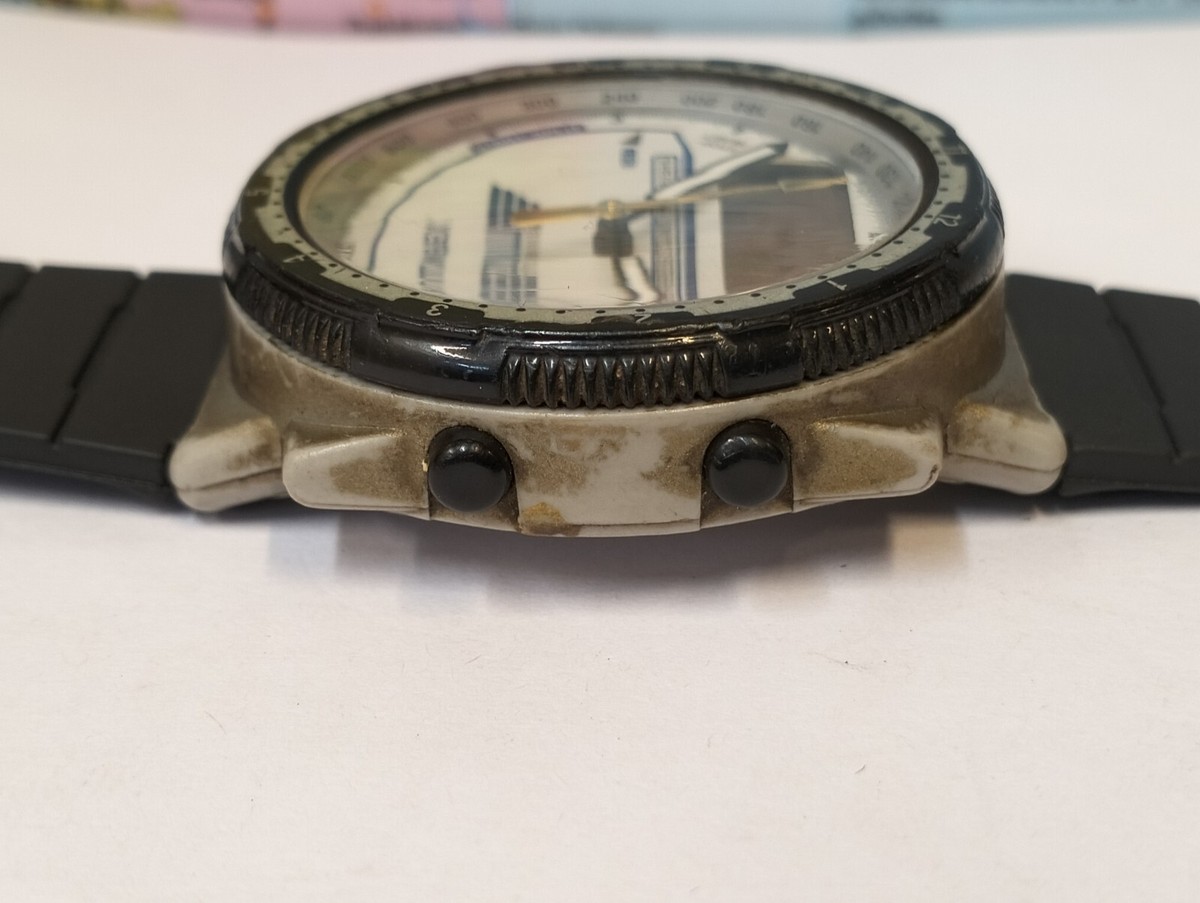 TIMEX ZULU ANA-DIGI QUARTZ PATINA CASE MG10-93 INDIA MEN'S TIMEX ZULU ANA-DIGI QUARTZ PATINA CASE MG10-93 INDIA MEN'S