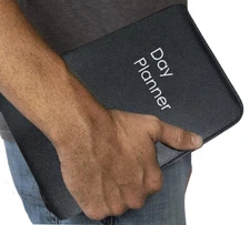 GARRISON GRIP High-End Faux Leather Locking Day Planner Case for LG to SM Guns