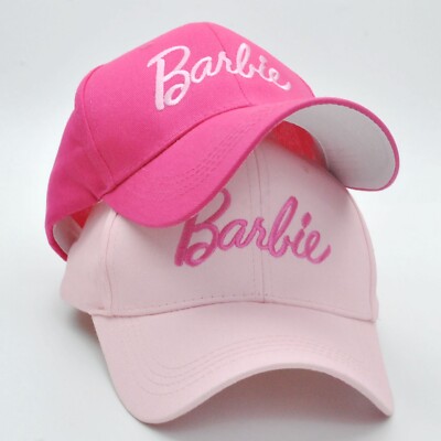 Barbie Baseball Cap, Barbie Baseball Hat, Barbie Hat, Pink Baseball Cap Amazon.com: Barbie Girls Fashion Baseball Cap Clothes  main image 3