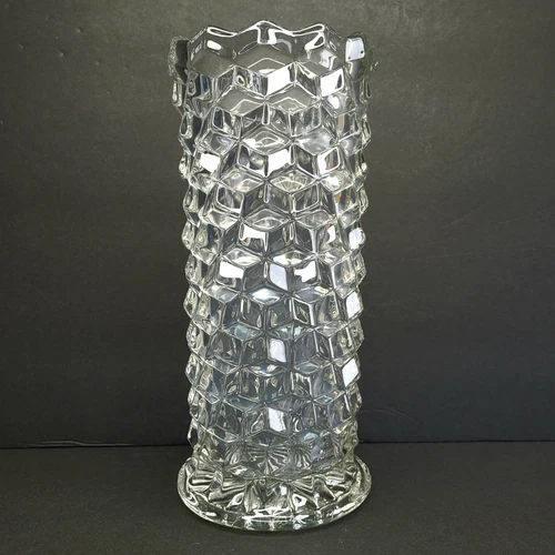 Fostoria American 9 3/4" Straight Side Cylinder Vase