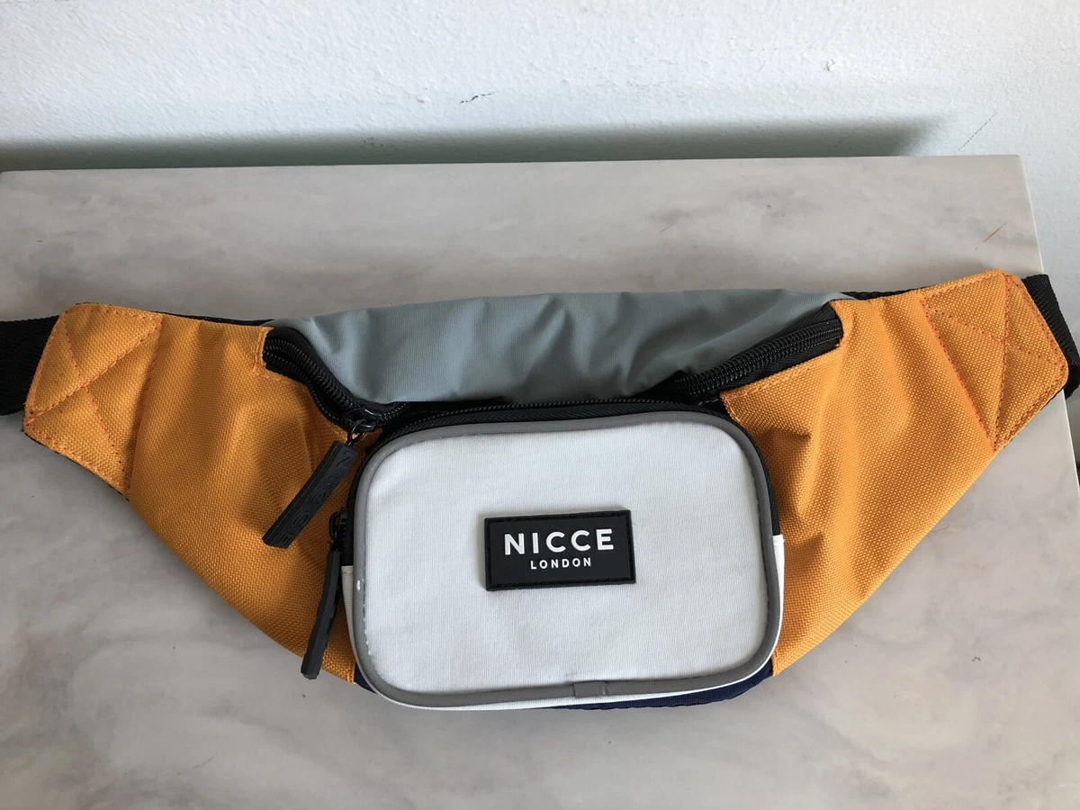 Yellow Supreme waist bag (Fanny pack/Sling bag) Used - Depop