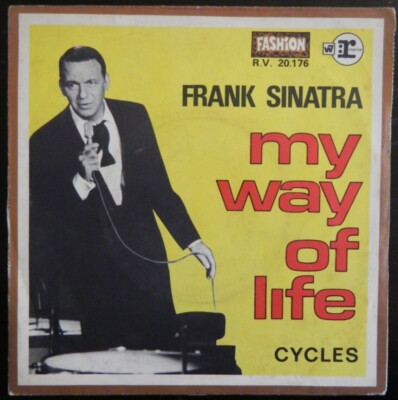 FRANK SINATRA    7''   My Way Of Life    Div.Cover  RAR   aus Fr