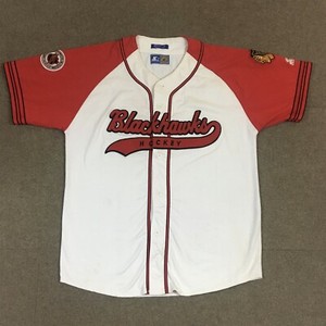 blackhawks baseball jersey