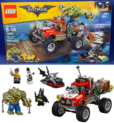 New KILLER CROC TAIL-GATOR - Lego 70907 