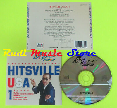 CD STEVE WRIGHTS'S KARAOKE Hitsville USA 1 1990 Frankreich KRCD 102 (Xs7) LP MC DVD 