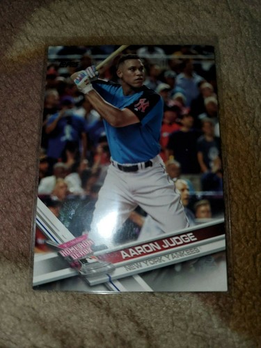 2017 Topps Aaron Judge RC # US 1 Home Run Derby New York Yankees  - Imagen 1 de 2