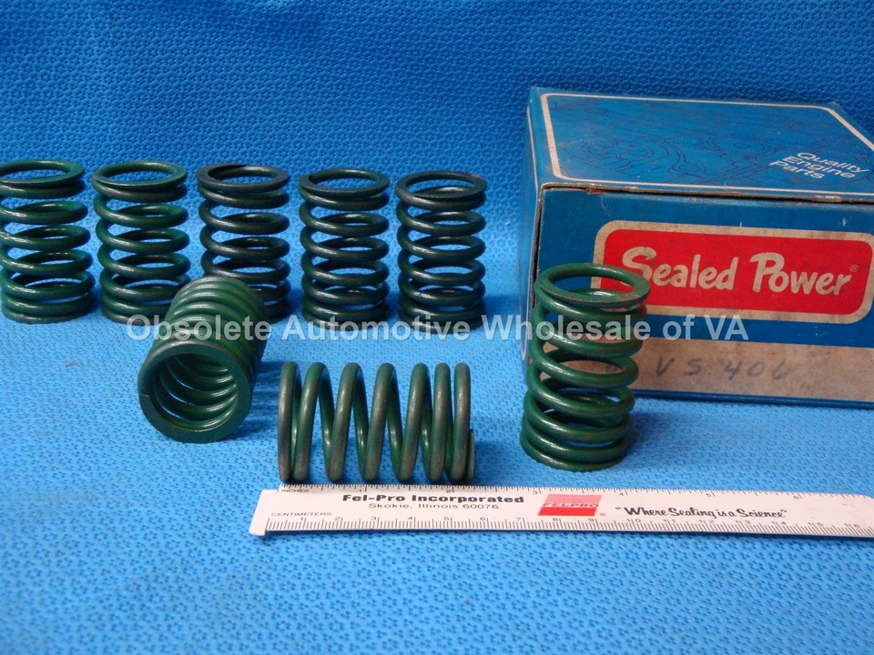 1952-1954 Lincoln 317 Valve spring set 16 each LA Cosmopolitan USA Made - Image 4 of 4