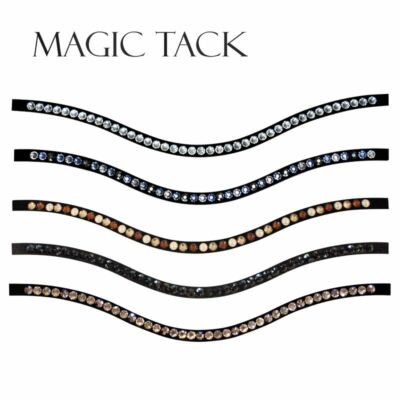 % Stübben Inlay Magic Tack lang geschwungen  -Reitsport NuddelHof -NH