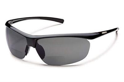 Suncloud Zephyr + 2.00 Polarisiert Leser Sonnenbrille Schwarz/Grau Or Schildpatt