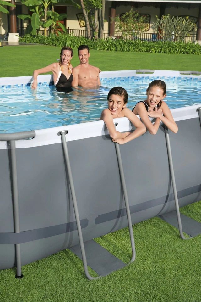 Poolfolie Bestway 427x250x100cm Pool Power Steel mit Rahmen Ersatz Swimming - Bild 4 von 4