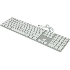 Apple Aluminium Wired USB Keyboard with Numeric Keypad A1243 MB110LL/A