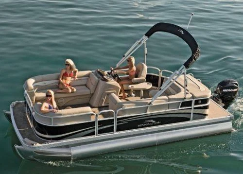 7.6oz STYLED TO FIT BOAT COVER JC PONTOONS NEPTOON 25 F 2005-2014 - Picture 2 of 8