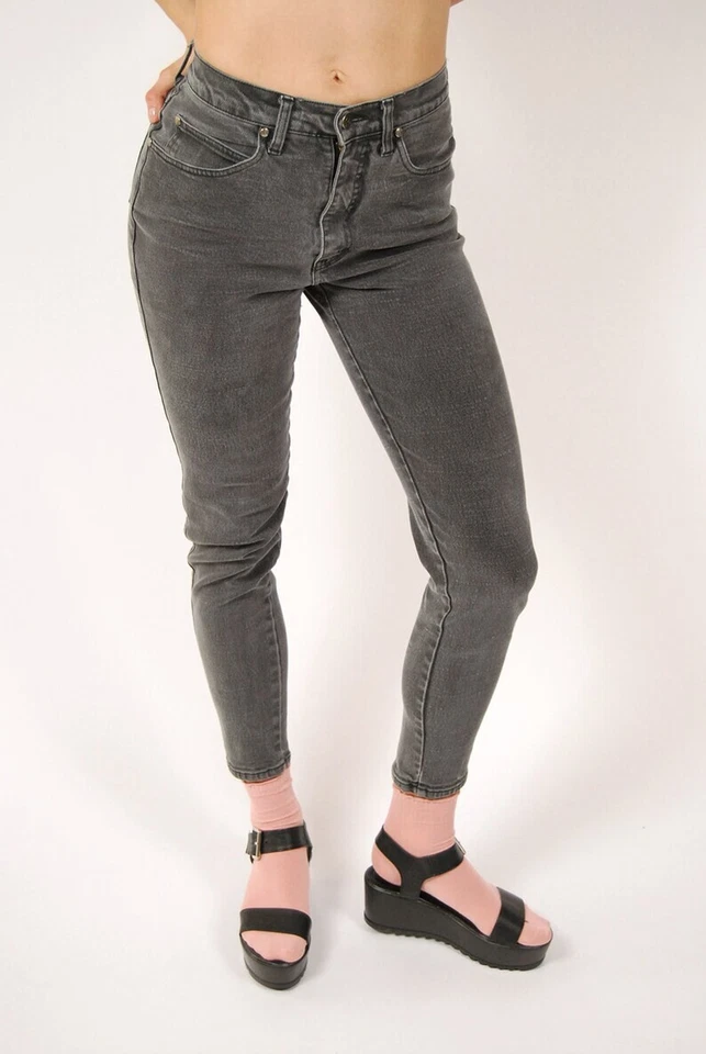 Jeans Levis años 80 (25) vintage gris serie 900 flaco xs cigarrillo cintura alta boho Foto 4 de 4