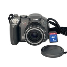 Canon PowerShot S3 IS 6.0 MP Digital Camera w/ 1GB SD Card | TESTED