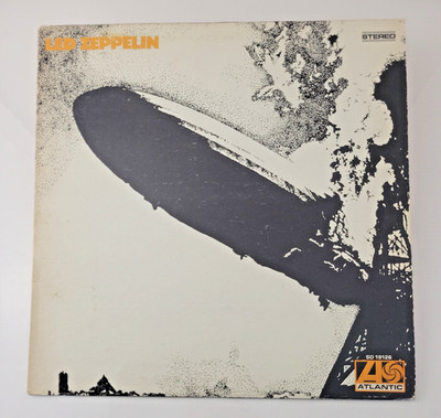 Led Zeppelin - Self Titled 1977 George Piros cut Vinyl LP Atlantic SD-19126 