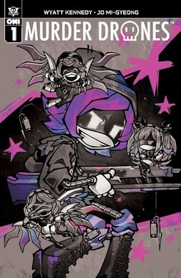   Murder Drones #1 2nd Printing - Krooked Glasses - PRESALE 4/1