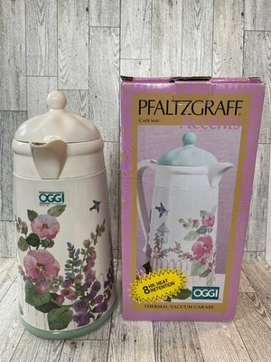 Pfaltzgraff Cape May OGGi Carafe Hot Cold Thermal Carafe NEW IN BOX