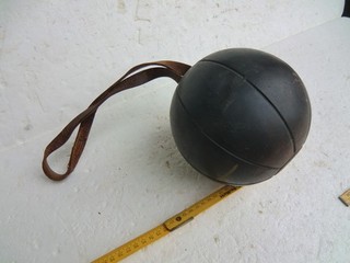 schleuderball wurfball alt 1 0 made in west germany durchm.17cm