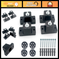 Anti-Vibration Rubber Mounting Bracket for HVAC Mini Split AC Condenser Pad