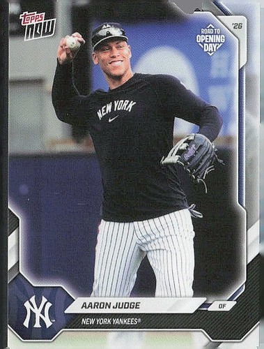 2026 Topps Now OD-21 Aaron Judge