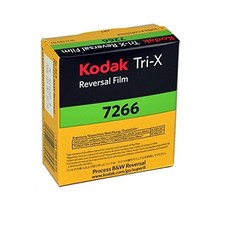 Kodak 7266 TXR464 Super 8 50' Eastman Tri-X Reversal Silent Movie Film