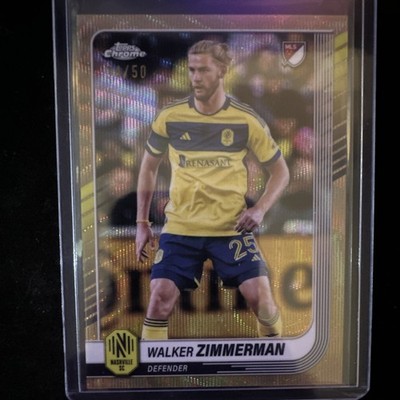 Topps Chrome 2025 Walker Zimmerman Serial Numbered /50 #52 Nashville SC MLS