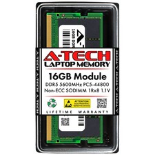 16GB DDR5-5600 SO-DIMM Samsung M425R2GA3PB0-CWM Equivalent Laptop Memory RAM