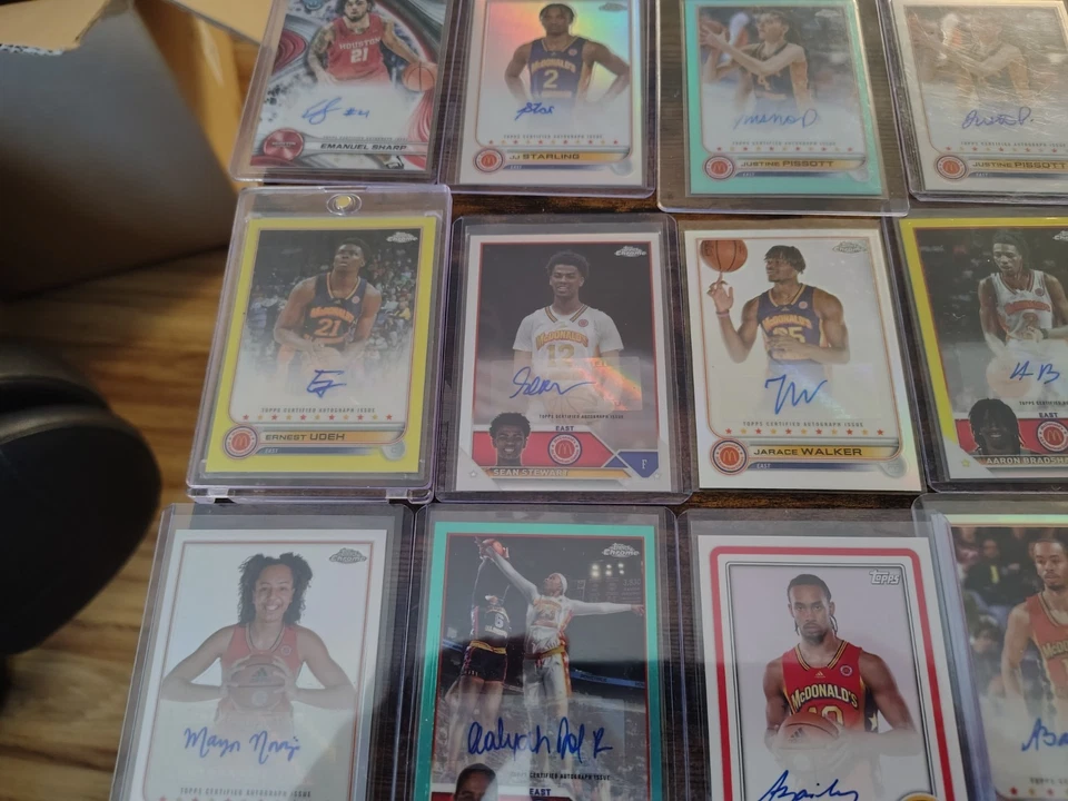 Bowman McDonald's 2022 23 24 Todos los Autos Lote de 25 Coches College All Star Game Foto 2 de 4